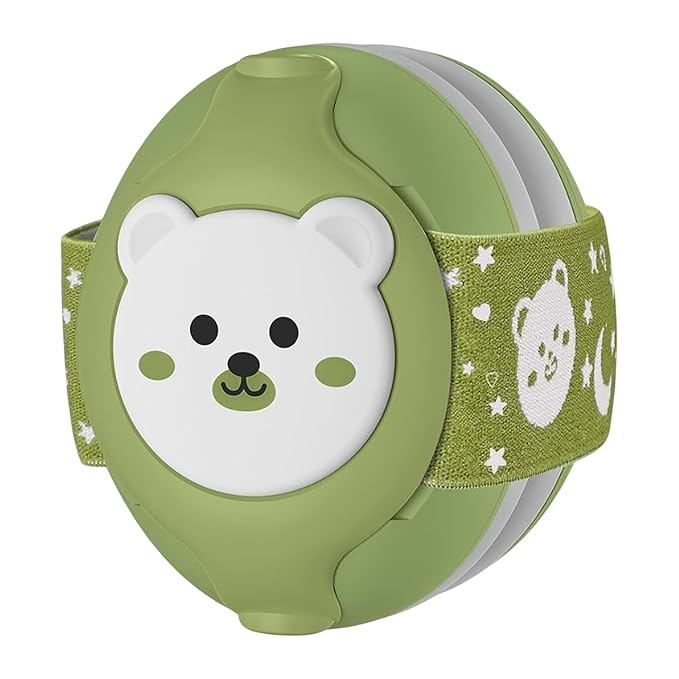 Bear Designed Baby Earmuf Headphones - Mom's Aura