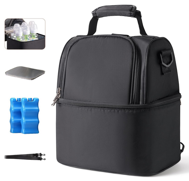 NCVI Breastmilk Cooler Bag - Mom's Aura
