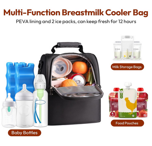NCVI Breastmilk Cooler Bag - Mom's Aura