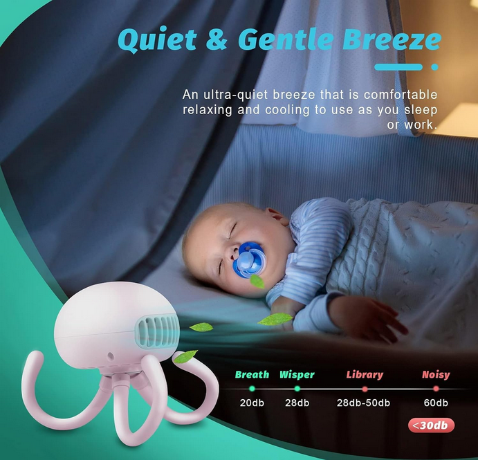 Mini Octopus Fan - Mom's Aura